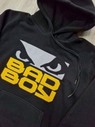 BAD BOY Logo yellow FOuTER KOuKOuLA - black